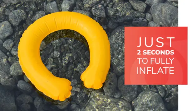 OneUp Portable and Ultra Compact Self-Inflated Life Preserver