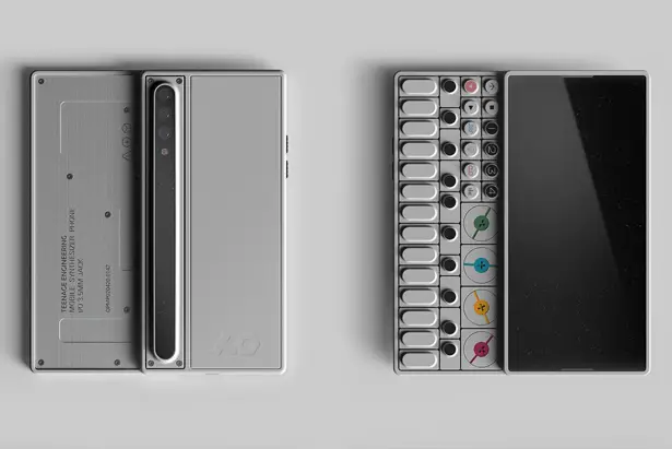 OP-S Smartphone with Built-in Synthesizer by Gris Design