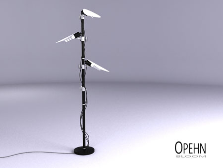 opehn lamp