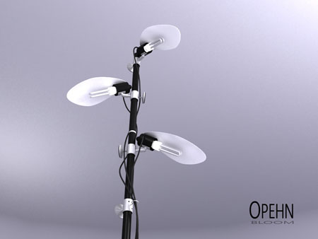 opehn lamp