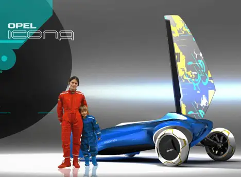 Icona Futuristic Car For The Year 2050