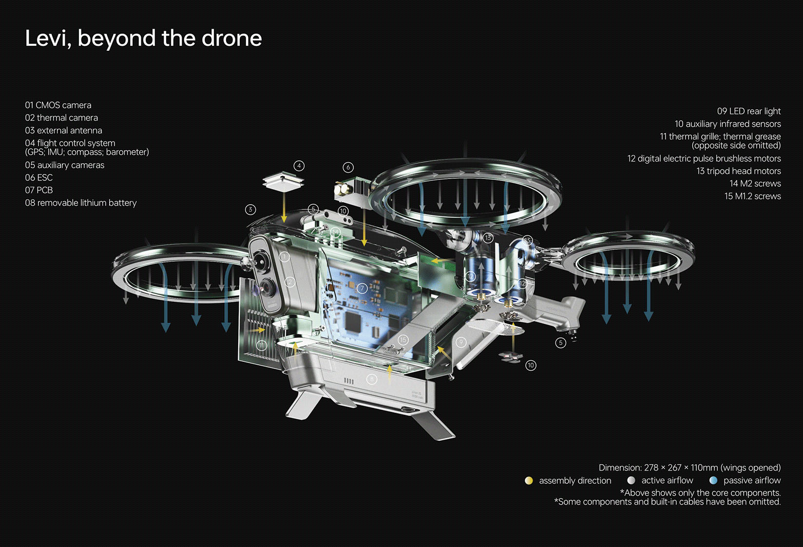 OPPO Levi Flying Robot Companion by Fengrui Wang