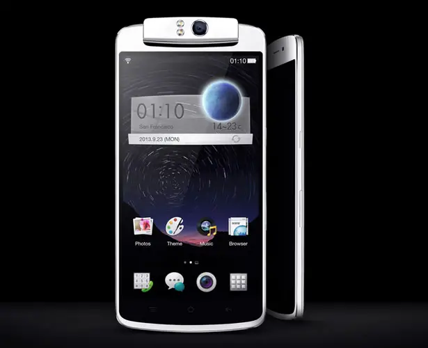 OPPO N1 Smartphone Features Rotating Camera - Tuvie