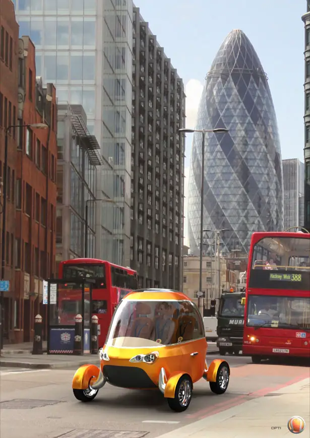 OPTI Driverless Taxi For London in 2025 by Paul Piliste