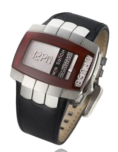 Opus 8 Mechanical-Digital Display Watch by Harry Winston