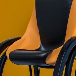 Oracle Modern Wheelchair for People with Reduced Mobility by Miguel Mojica