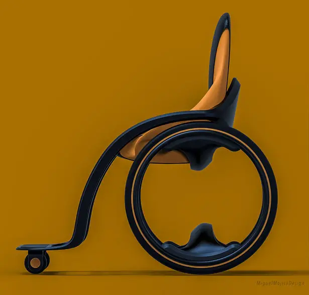 Oracle Modern Wheelchair for People with Reduced Mobility by Miguel Mojica