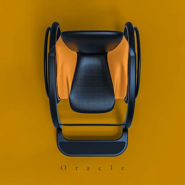 Oracle Modern Wheelchair for People with Reduced Mobility by Miguel Mojica