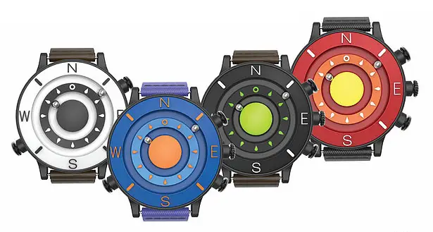 Orbit Concept Watch : A Universal Tactile Watch with Compass