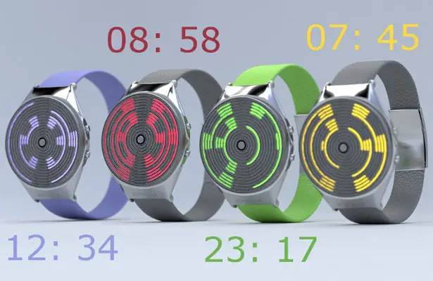 Orbit Concept Watch Proposal With Textured Display