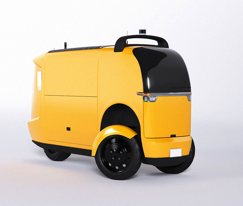 ORCA Autonomous Delivery Truck Design by Csaba Kiss
