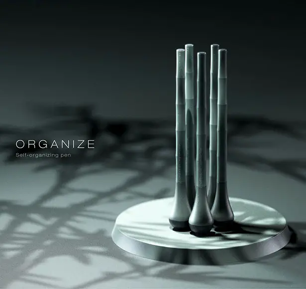 ORGANIZE - Self Organizing Pen by Minsu Kim