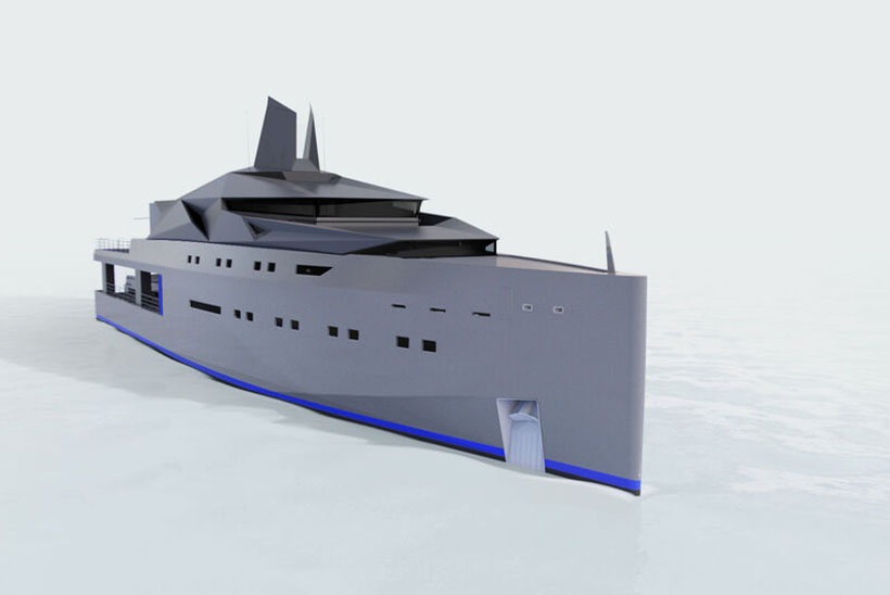 Astilleros Armon Origami Yacht by Schwalgien Yacht Design