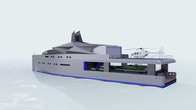 Astilleros Armon Origami Yacht by Schwalgien Yacht Design