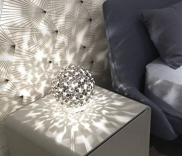 Terzani Orten'zia Small Rechargeable LED Table Lamp by Bruno Rainaldi