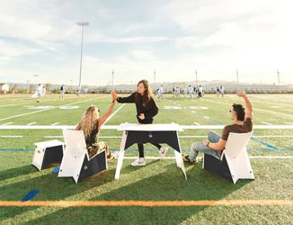 Oru Kayak Full Camp Collection: Pop Lounge, FlipCube, and SwitchTable