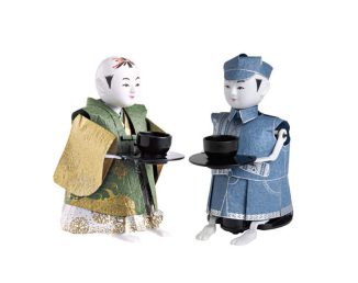 Otona no Kagaku Tea-Serving Doll Mini Automaton Kit – Cool Robot That Serves Tea