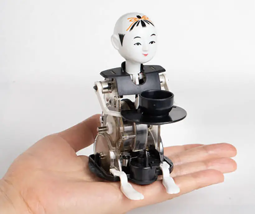 Otona no Kagaku Tea-Serving Doll Mini Automaton Kit