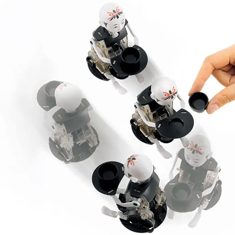 Otona no Kagaku Tea-Serving Doll Mini Automaton Kit