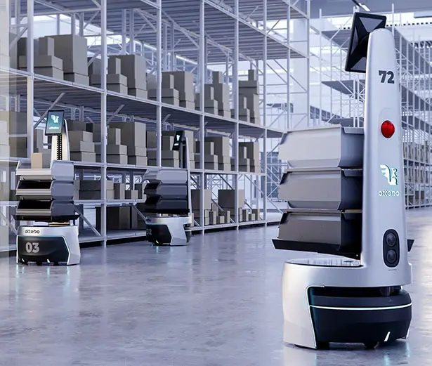 Ottobo - Smart, Autonomous Robot for Warehouse by Berk Kaplan
