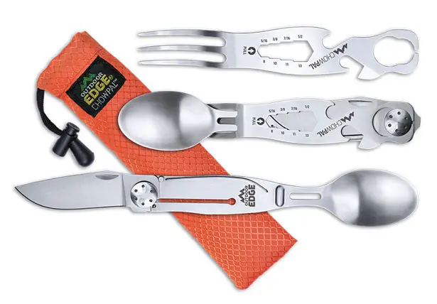 Outdoor Edge Chowpal All-in-One Utensil Set