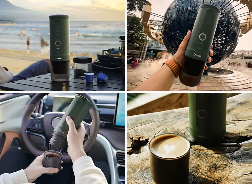 Outin Nano, Portable Electric Espresso Maker