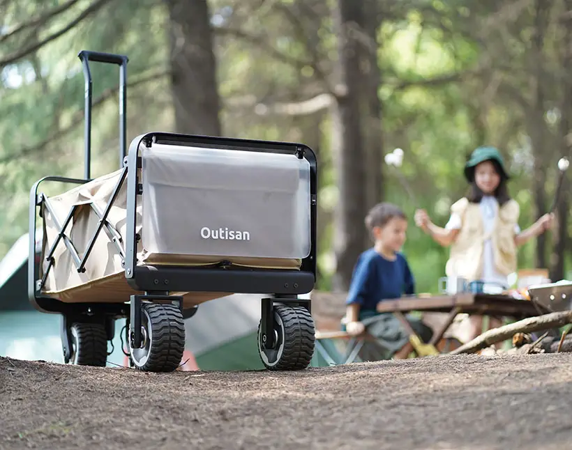 Outisan e-Wagon: Electric Utility Wagon with Power Assist