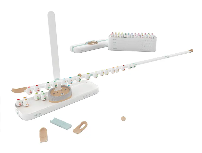 Ovo Melody Toy for Visually Impaired People by Marco Guariglia and Jui Ju Lin