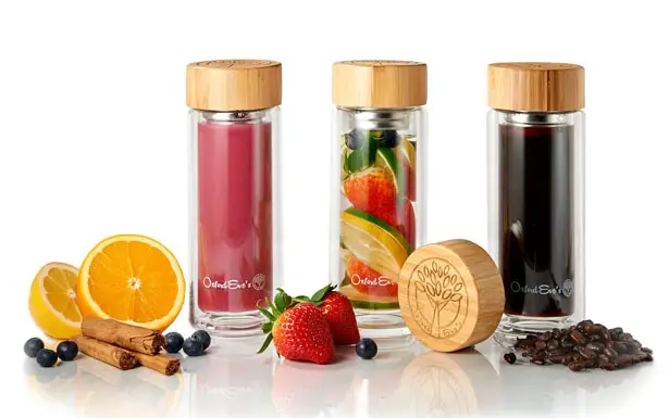 Oxford Eve's Tea and Fruit Infuser Glass Tumbler