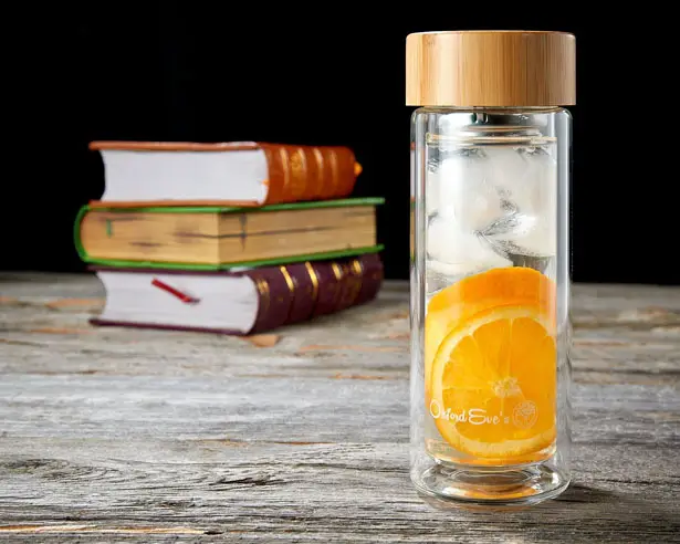 Oxford Eve's Tea and Fruit Infuser Glass Tumbler