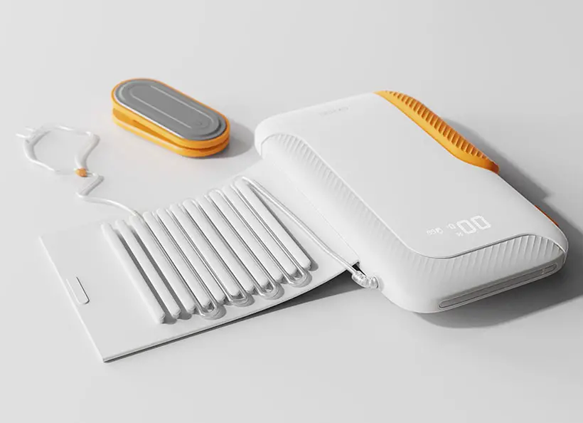 Oxygio Portable Oxygen Generator Concept by Yifeeling Design, Wang Xiaoqiang, and Yang Lei