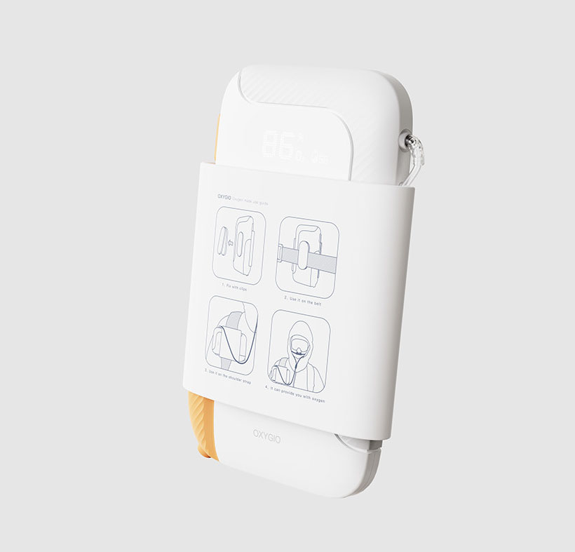 Oxygio Portable Oxygen Generator Concept by Yifeeling Design, Wang Xiaoqiang, and Yang Lei