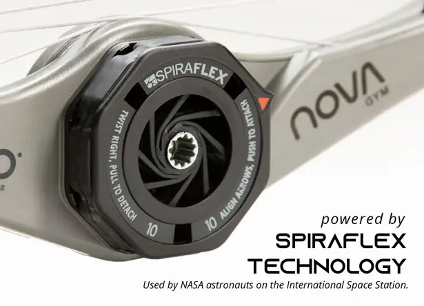 OYO Nova Gym Features SpiraFlex Resistance Technology Used by NASA Astronauts