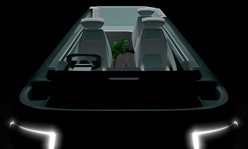 Ozone Strato-S Electric Vehicle by Udit Tamrakar