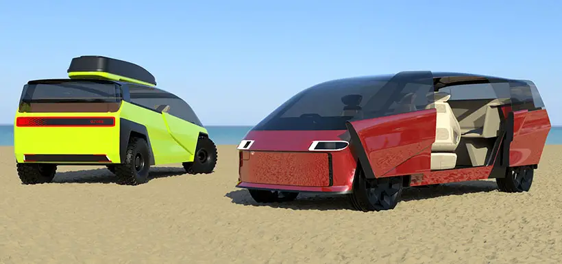 Ozone Strato-S Electric Vehicle by Udit Tamrakar