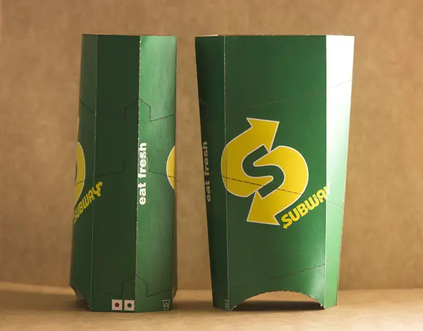 subway sandwich wrapper