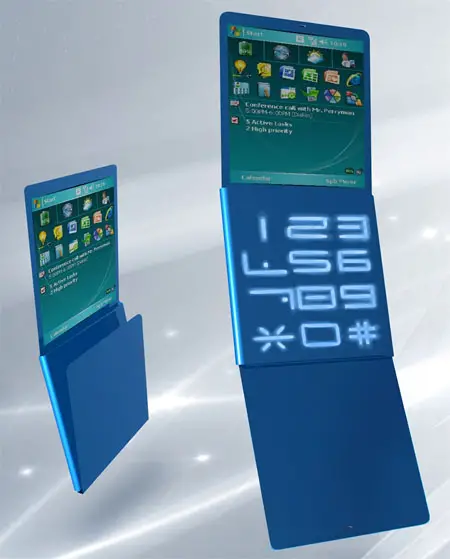 packet foldable concept phone