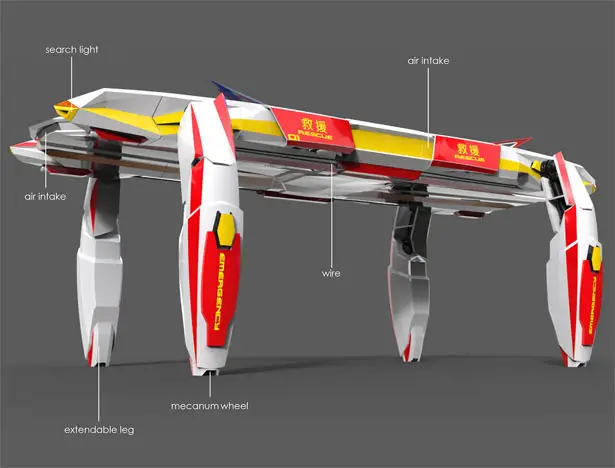 Paform Emergency Transporter by Jex Chau