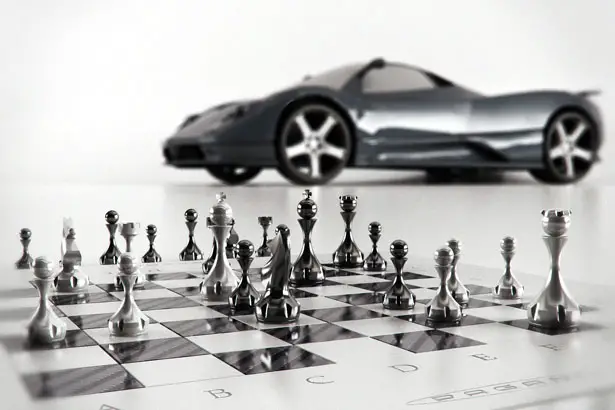 Pagani Automobili Chess by Andres Morelli