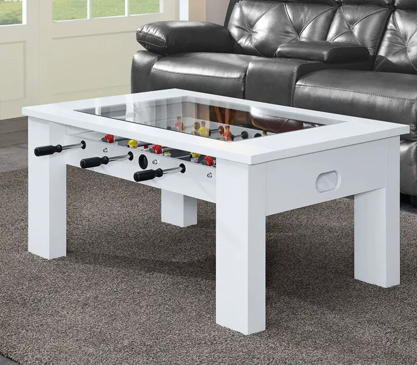 Pagedale Rebel 45-inch foosball coffee table by Arlmont & Co.