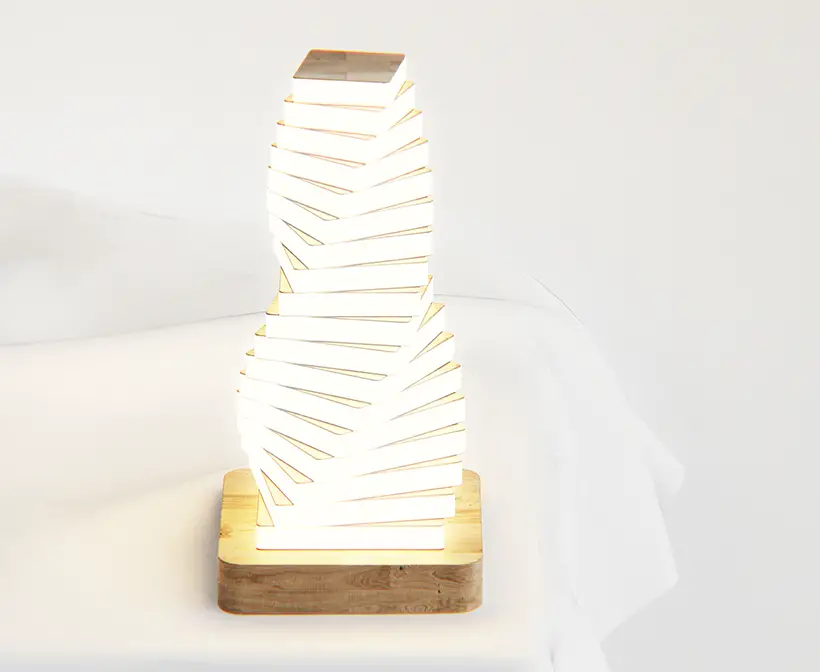 Pagoda Lamp by Bruce Tao, Zhihao Zhao, Xizi Wang, Li Zhao, Zixing Zhu and Mengyu Su