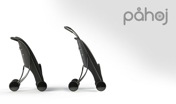 Påhoj : A Child Bike Seat That Transforms Into A Stroller