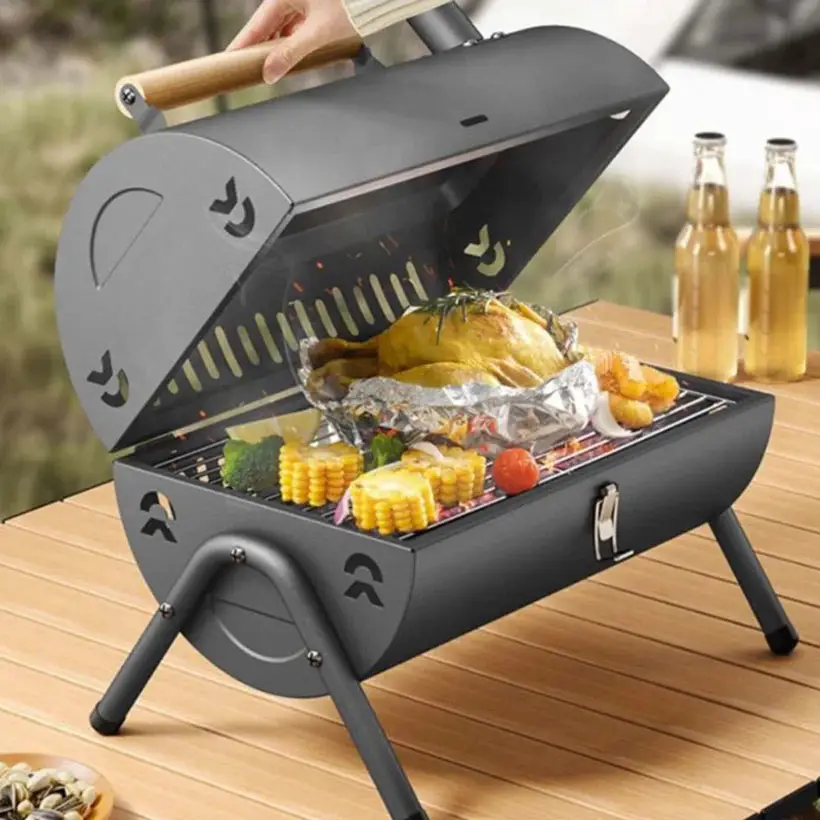 Paklorde 15-inch W Portable Charcoal Grill