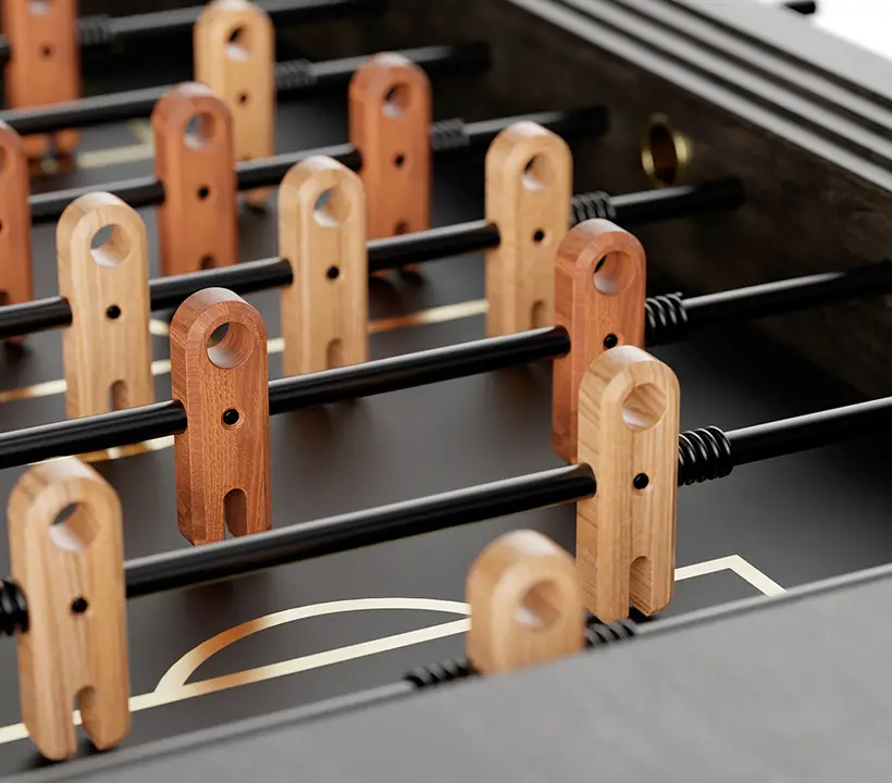 Palco Foosball Table by Edson Martone Henrique Vieira