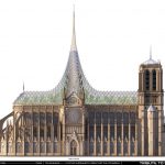 Palingenesis, Vincent Callebaut Proposes Glass Canopy for Notre Dame's Renovation