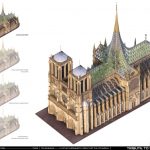 Palingenesis, Vincent Callebaut Proposes Glass Canopy for Notre Dame's Renovation