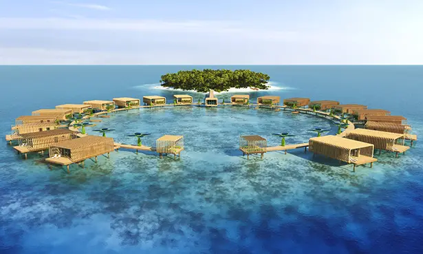 Palm Village - Eco-Sustainable Resort by Giancarlo Zema Design Group for EcoFloLife