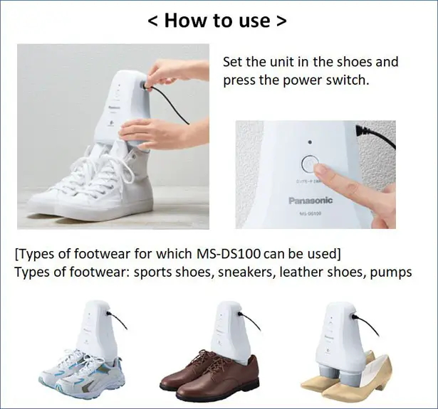 Panasonic MS-DS100 Shoe Deodorizer