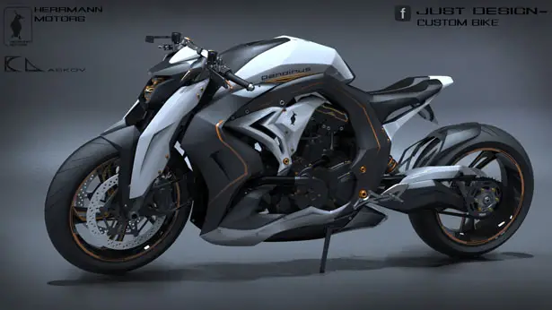 PANDINUS Concept Motorcycle by Konstantin Laskov