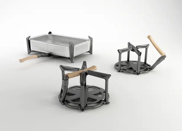 Panfold Cookware System by Hakan Gursu of DesignNobis